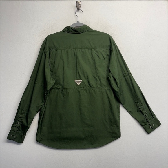 Columbia PHG Hunting Gear Casual Button Down Shirt M green - Picture 2 of 7